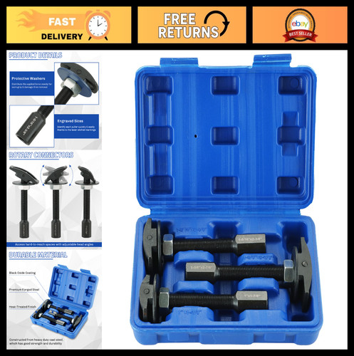Rear axle bearing puller - puller, slide