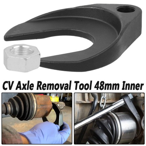 Front wheel drive axle - front, removal