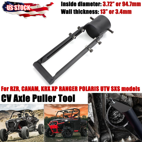 Black axle puller - cv,